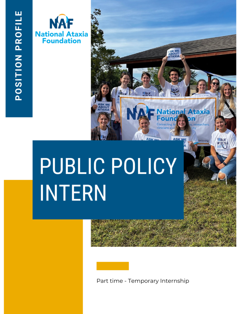 Image of cover page of Public Policy Intern Position Profile document