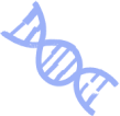 Gene symbol drawn in illustrative style